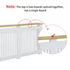 WISFOR Radiatoromkast met plank, verticale lamellen, 152 x Productafbeelding-voorbeeld 6