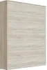 Schrankbett Klappbett Classic VERTIKAL  160x200 Eiche  Produktbild-Vorschau 1