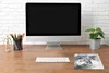 MuchoWow® Mauspad Mousepad Löwe - Zeitung - Blau 30x30 cm - Produktbild-Vorschau 4