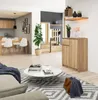 Kommode AKORD K80 Sonoma-Eiche 80 cm 2 Türen Schublade 4 Produktbild-Vorschau 6