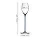 Riedel  HIGH PERFORMANCE CHAMPAGNE GLASS DARK BLUE 1 Stück Produktbild-Vorschau 2