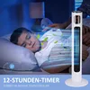 HOMCOM věžový ventilátor s oscilací, 3 režimy, stojanový Náhled obrázku produktu 7