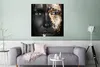 MuchoWow® Poster Frau - Schwarz und Gold 75x75 cm - Wand Produktbild-Vorschau 5