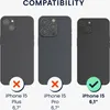 kwmobile Hülle kompatibel mit Apple iPhone 15 - Hülle Produktbild-Vorschau 2