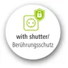 Hama 00223212 Netzstecker-Adapter Typ F Weiß Produktbild-Vorschau 3