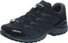 A black LOWA hiking shoe is shown against a white background. Produktbild-Vorschau