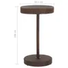vidaXL Ensemble bar de jardin 3 pièces avec coussins Poly Voir les images du produit 9