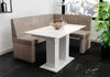 Eckbankgruppe 196x142 cm BLAKE XL L Stoff Soro Taupe / Produktbild-Vorschau 1