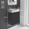 Alpenberger Gäste WC Waschbecken mit Unterschrank | Kleines Produktbild-Vorschau 6