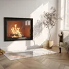Sklenená základná doska na 125x50 cm - krbová pec - krbové Náhľad obrázku produktu 3