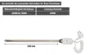 Elektro Heizstab Heizlanze 1/2" Heizpatrone Heizelement Produktbild-Vorschau 2