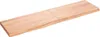 vidaXL Waschtischplatte Hellbraun 120x30x(2-4) cm Produktbild-Vorschau 1