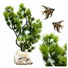 Aquarium Pflanzen Künstlich, 22 cm Künstliche Bonsai, Produktbild-Vorschau 1