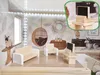 Aga Puppenhaus aus Holz LULILO FLORO boho LED Produktbild-Vorschau 8