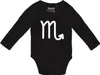 Huuraa Baby Body Skorpion Sternzeichen Zeichen 80 Black  Produktbild-Vorschau 1
