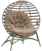 Outsunny Papasansessel Gartenstuhl 1 sitzer Korb-Stuhl mit Produktbild-Vorschau 1