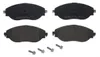 BREMBO P 85 166 Bremsbeläge Satz Vorne für VW Passat Produktbild-Vorschau 7