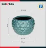 KOTARBAU® Kunstvoller Blumentopf Keramik groß Vintage Produktbild-Vorschau 3