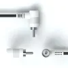 2x Cinch Stecker 90° winkel auf 2x Cinch Stecker 90° winkel Produktbild-Vorschau 5