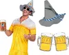 Bier Hemd Set in Gr. S -2XL - Bier Party Shirt mit Produktbild-Vorschau 1