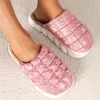 Damen Hausschuhe Gefüttert Slippers Isoliert Slin On Produktbild-Vorschau 8