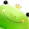 A close-up of a cartoon frog character wearing a crown. Produktbild-Vorschau