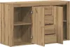 vidaXL Komoda Artisan dub 120 x 36 x 69 cm drevený materiál Náhľad obrázku produktu 4