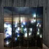 LED-Paravent Trennwand Raumteiler New York, Timer, Produktbild-Vorschau 3