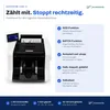 SCANNUM® 1200-S Geldzählmaschine mit Falschgelderkennung – Produktbild-Vorschau 4