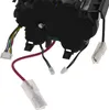 A close-up view of a battery pack with wires and connectors. Voir les images du produit