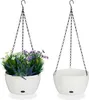 Relaxdays Blumenampel mit Wasserspeicher, 2er Set, HxD 60 x Produktbild-Vorschau 1
