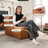 Elegant Single-Seater Armchair with Sculptural Backrest and Produktbild-Vorschau 5