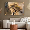 MuchoWow® - Leinwandbilder - Baum - Gold - Landschaft - Produktbild-Vorschau 5
