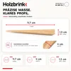 HOLZBRINK Holzkeile aus natürlichem Holz, 50 Stück, 11,7 x Produktbild-Vorschau 2
