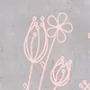 2er Set Metall Blume H18cm  Altrosa Deko-Aufsteller Produktbild-Vorschau 4