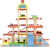 Kruzzel Parkhaus Holz Rollenspielzeug für Kinder Produktbild-Vorschau 15