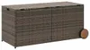 vidaXL Coffre de jardin à roulettes Gris 283L Poly rotin Voir les images du produit 6