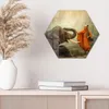 DEQORI Glasbild Echtglas 40x35 cm 'Buddhist berührt Produktbild-Vorschau 4