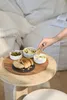 Häppchenweise Servierbrett mit Schälchen "Gemeinsam" Produktbild-Vorschau 3
