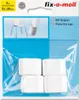 Packaging for "fix-o-moll" brand protective caps for furniture legs. Produktbild-Vorschau