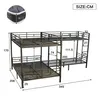Flieks Etagenbett 90x200cm/140x200cm, Jugendbett Metallbett Produktbild-Vorschau 4