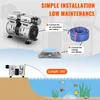 System napowietrzania oczka wodnego - 550 W, 5,2 CFM - Dla Podgląd zdjęcia produktu 6
