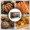 Mini Backofen 45 l, 2000 W, Umluft, Drehspieß, Grill, E27? Produktbild-Vorschau 16