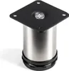 4er-SET Möbelfuß JIM Sofafuß echt Edelstahl Ø 50 mm / Höhe: Produktbild-Vorschau 1