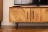 TV-Board Seiba Wildeiche massiv 144x45x50 Metallbeine 2 Produktbild-Vorschau 8