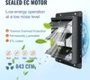 Abluftventilator Wandlüfter Ventilator 254mm Fernbedienung Produktbild-Vorschau 4