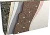 A cross-section of a wall showing multiple layers of insulation and finishing materials. Anteprima dell’immagine prodotto