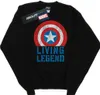 Marvel - "Living Legend" Sweatshirt für Herren BI42049 (XL) Produktbild-Vorschau 1