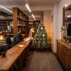 Albero di Natale artificiale QEENTOE, 180 cm, abete Anteprima dell’immagine prodotto 7