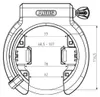 Abus 6950M Am R Bk Xplus Granit Voir les images du produit 4